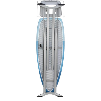 Tábua de passar premium ferro roupa grande dobrável centro de engomar profissional  - 130 x 47 cm